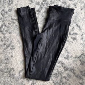 Spanx Faux Leather Leggings